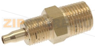 ПРЯМОЙ ШТУЦЕР Ø 1/8&quot;M - Ø 8 ММ 