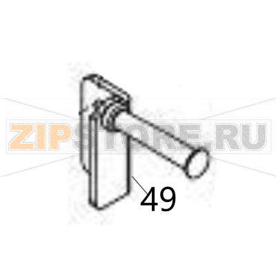 Hinge BR Sato DR308e Hinge BR Sato DR308eЗапчасть на деталировке под номером: 49Название запчасти на английском языке: Hinge BR Sato DR308e.