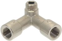 ТРЕХСТОРОННИЙ ФИТИНГ Ø 1/8"F-1/8"F-1/8"M