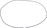GASKET OF FOAM RUBBER ø 3 mm