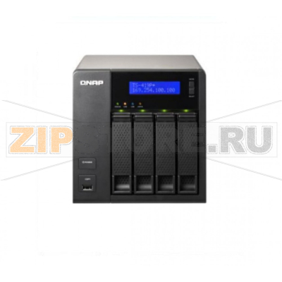 Накопитель сетевой QNAP TS-419P-PLUS 