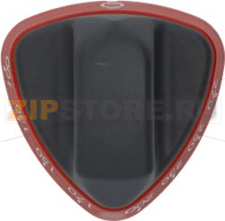 BLACK-RED KNOB 100-270°C 
