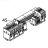 Auxiliary contact (dryer) Fagor FI-2700I