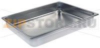 TRAY ST./STEEL GN 2/1 650x530xH100 mm