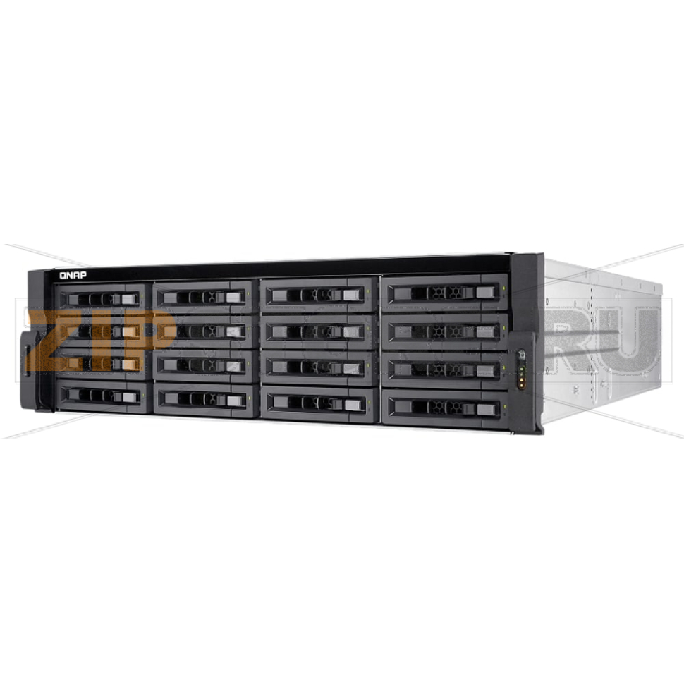 Накопитель сетевой QNAP TVS-EC1680U-SAS-RP-R2 