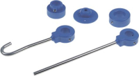 KIT SUPPORTO A PARETE BLU