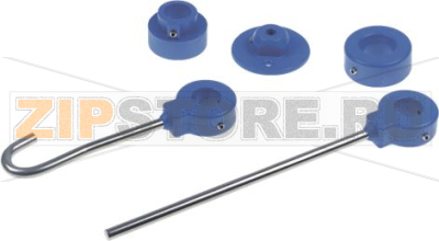 KIT SUPPORTO A PARETE BLU 