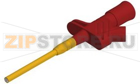 Щуп тестовый 127.5 мм, красный Hirschmann KLEPS 2900 RED 