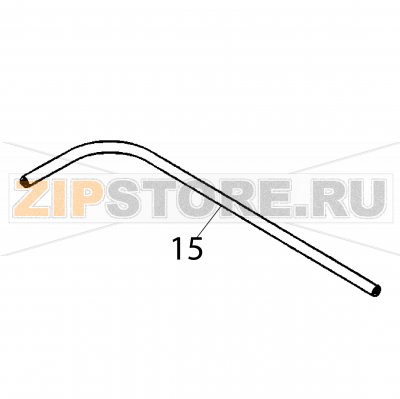 Rubber tube Ø10,5xØ5x400 Fagor ECO-120 Rubber tube Ø10,5xØ5x400 Fagor ECO-120Запчасть на деталировке под номером: 15Название запчасти Fagor на английском языке: Rubber tube Ø10,5xØ5x400 ECO-120.