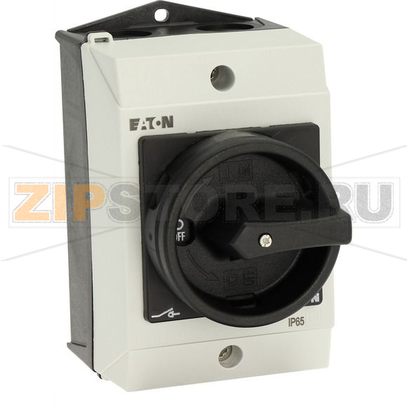 Выключатели главные, T0, 20 A, 1 модуль, 2-полюсн Eaton T0-1-102/I1/SVB-SW 