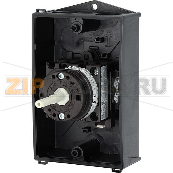 Выключатели главные, T0, 20 A, 1 модуль, 2-полюсн Eaton T0-1-102/I1/SVB-SW 