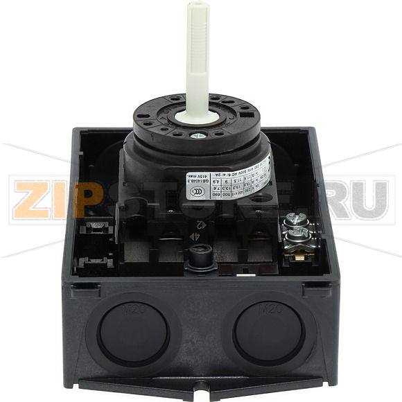 Выключатели главные, T0, 20 A, 1 модуль, 2-полюсн Eaton T0-1-102/I1/SVB-SW 