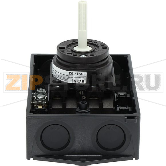 Выключатели главные, T0, 20 A, 1 модуль, 2-полюсн Eaton T0-1-102/I1/SVB-SW 