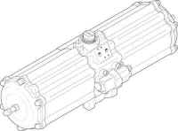 Привод неполноповоротный Festo DAPS-1920-090-RS4-F16-T6
