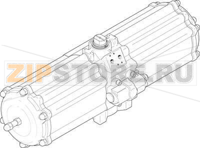 Привод неполноповоротный Festo DAPS-1920-090-RS4-F16-T6 
