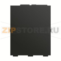 Плата малая для маркировки терморегулятора, SLS/A.0.1-885, чёрная ABB 2CKA006330A0098