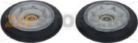 WHEEL KIT FOR DRYER LG AGM75510754