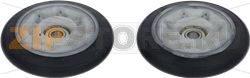 WHEEL KIT FOR DRYER LG AGM75510754 
