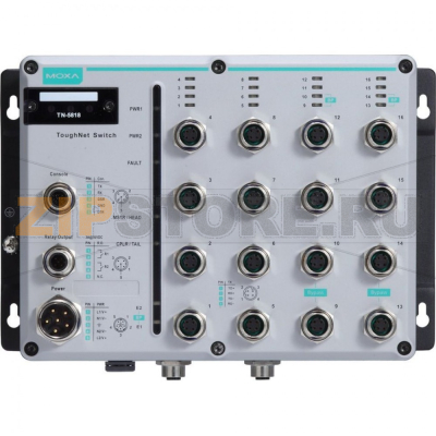 Коммутатор MOXA TN-5518A-8PoE-2GTXBP-WV-CT-T 