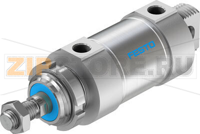 Пневмоцилиндр круглый Festo DSNU-63-25-PPS-A 