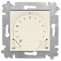 Терморегулятор с поворотной ручкой, слоновая кость/белый ABB 2CHH920003A6017