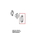 Right door latch cap Unox XVC 505