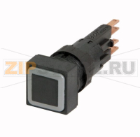 Кнопка, черная, без фиксации Eaton Q18D-SW
