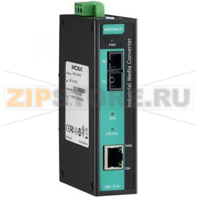 Медиаконвертер MOXA IMC-21A-S-SC-T (CV-WDM-A) 