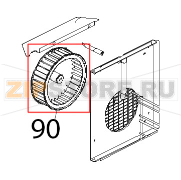 Ventola D=196, H=61, 38 pale inox dado M8 Unox XV 203G Ventola D=196, H=61, 38 pale inox dado M8 Unox XV 203GЗапчасть на деталировке под номером: 90