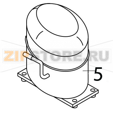 Compressor 220/230V 60 Hz Brema FM Compressor 220/230V 60 Hz Brema FMЗапчасть на деталировке под номером: 5Название запчасти Brema на английском языке: Compressor 220/230V 60 Hz FM.