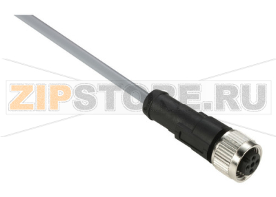 Коннектор кабельно-гнездовой, прямой Schneider Electric XZCPV1164L10 