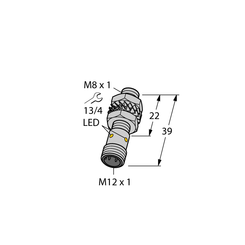 Датчик индуктивный Turck BI2-EG08K-VN6X-H1341 