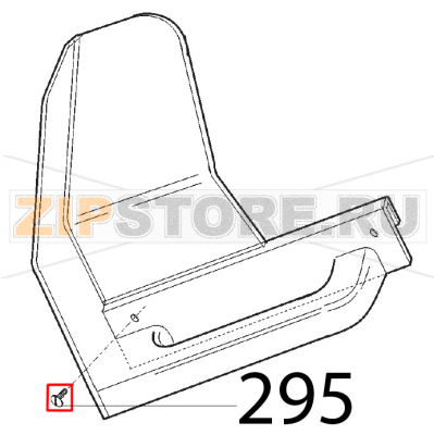 Vite fiss. par. new Sirman Topaz 250 Vite fiss. par. new Sirman Topaz 250Запчасть на деталировке под номером: 295