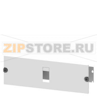 ALPHA 630 Universal Circuit breaker kit 1x 3VA10-11/100A/160A 3+4-pole H=200 mm W=600 mm, horizontal Installation Siemens 8GK6730-2KK23