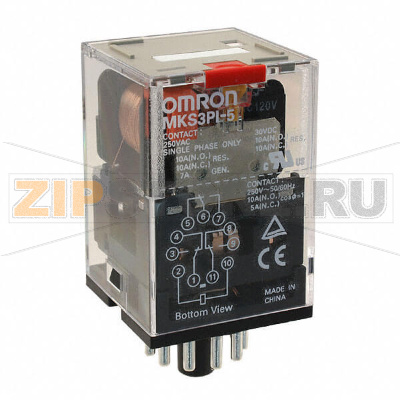 Реле электромеханическое Omron MKS3PI-5 24VAC 