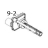 Internal rewinding spindle assembly TSC MB340