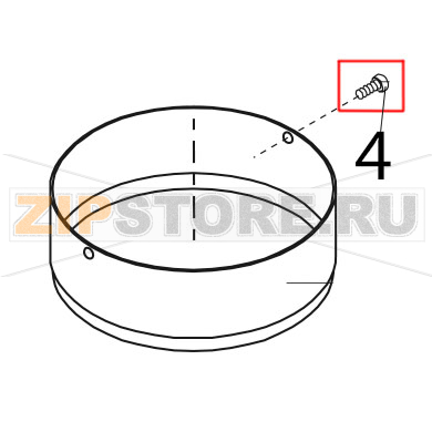 Screw M4x16 counters. DIN965A Bear Varimixer AR80 VL-1S Screw M4x16 counters. DIN965A Bear Varimixer AR80 VL-1SЗапчасть на деталировке под номером: 4