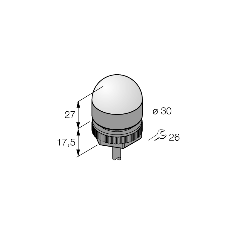 Маяк светодиодный Turck K30LNBXXP 