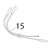 Cable for microswitch Bear Varimixer AR80 VL-1S