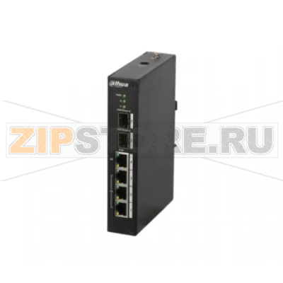 Коммутатор управляемый, 4 порта Dahua DH-PFS4206-4P-120 