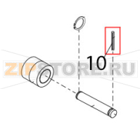 Clamping pin ø3x36 DIN 1481 Bear Varimixer AR80 VL-1S
