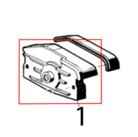 Bracket with bush Ugolini MT 3