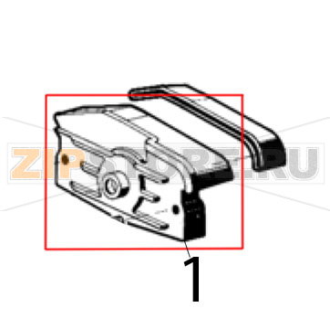 Bracket with bush Ugolini MT 3 Bracket with bush Ugolini MT 3Запчасть на деталировке под номером: 1