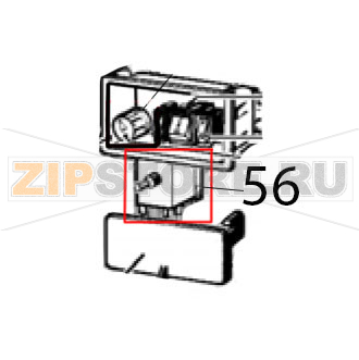Thermostat Ugolini MT 3 Thermostat Ugolini MT 3Запчасть на деталировке под номером: 56