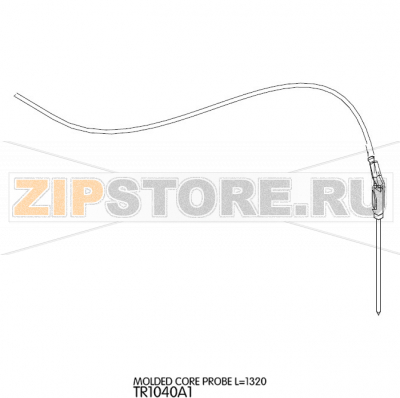 Molded core probe L=1320 Unox XVC 205 Molded core probe L=1320 Unox XVC 205Запчасть на деталировке под номером: 67Название запчасти на английском языке: Molded core probe L=1320 Unox XVC 205