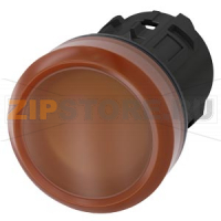 ЭЛЕМЕНТ СВЕТОВОГО ИНДИКАТОРА С "ЯНТАРНЫМ" РАССЕИВАТЕЛЕМ, 22MM, КРУГЛ., ПЛАСТИК, РАССЕИВАТЕЛЬ МАТОВЫЙ, С ГРАВИРОВКОЙ ЛАЗЕРОМ, НАЧАЛО С ТРОКИ - ВЕРХНИЙ РЕГИСТР, ДАЛЕЕ - НИЖНИЙ РЕГИСТР Siemens 3SU1001-6AA00-0AA0-Z&nbsp;Y10