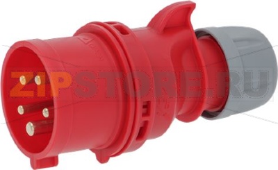 PLUG THREE-PHASE 3 POLES + N + T IP44 