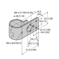 Кронштейн монтажный Turck SMBPVA6