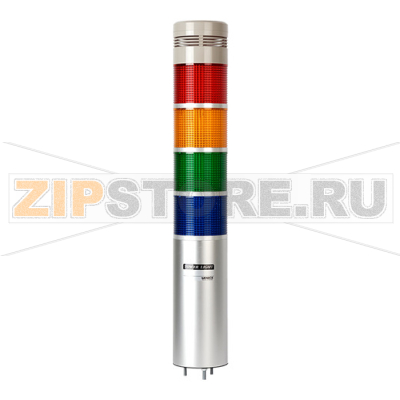 Колонна сигнальная, светодиодная, алюминиевая, Ø: 86 мм Autonics ML8L-B4FF-RYGB 
