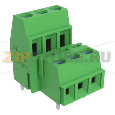 Клеммы, клеммные блоки DERKS YB362-381-2-2P 